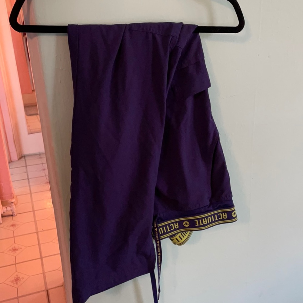 Purple Scrub Bottoms